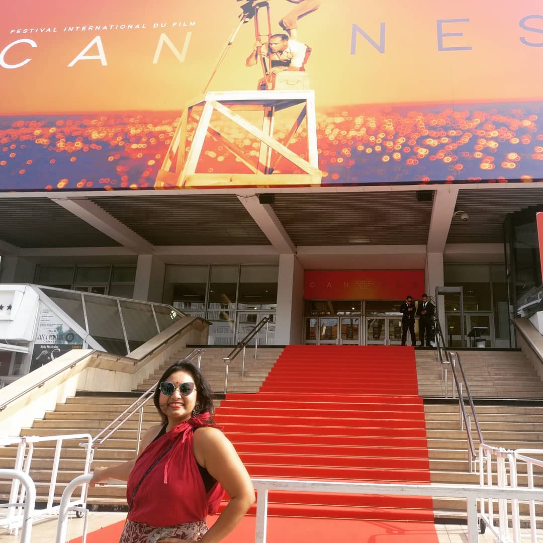 Tritha at Cannes Film festival 2019 as music director